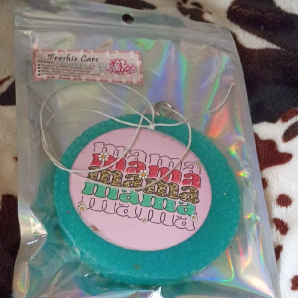 NEW Teal Freshie Car Air Freshener